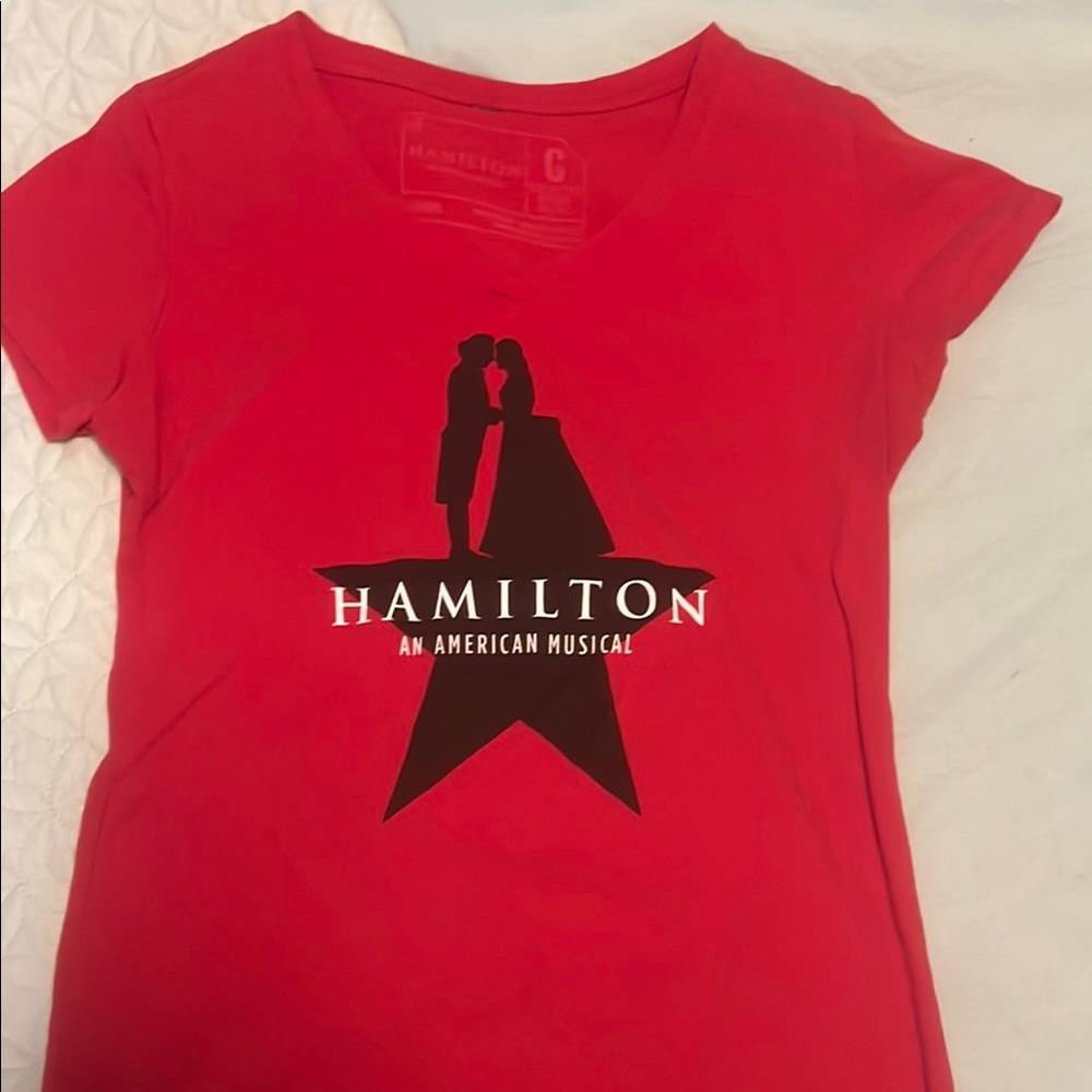 Hamilton Red Fitted Short Sleeve T-Shirt